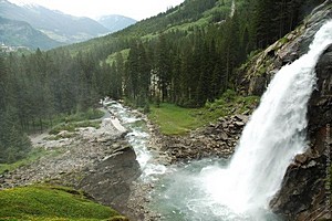 Водопад Криммлер, Австрия