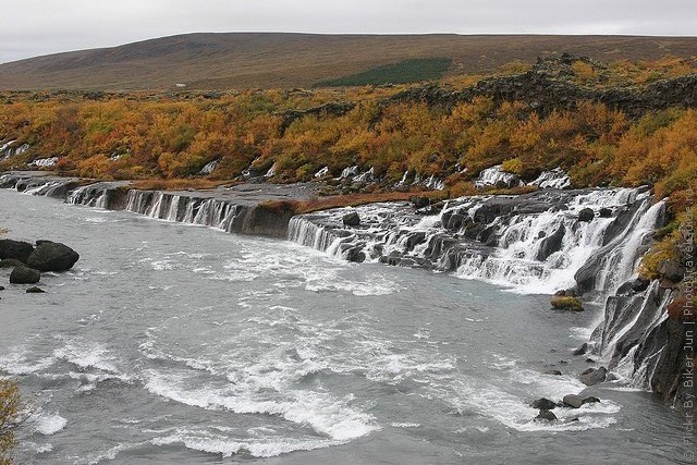 Водопад Храунфоссар 11