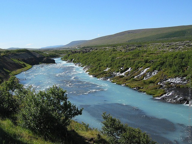 Водопад Храунфоссар 14