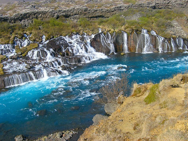 Водопад Храунфоссар 16