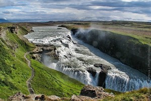 Водопад Гюдльфосс, Исландия