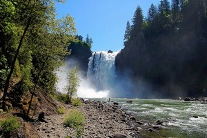 Водопад Сноквалми в США