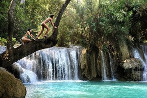 Водопад Тат Куанг Си, Лаос