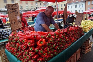 Рынок Долац в Загребе