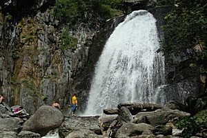 Водопад Корбу, Россия