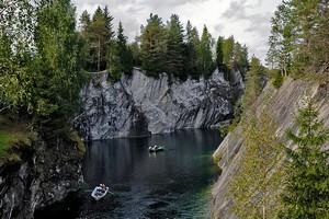 Мраморный каньон Рускеала