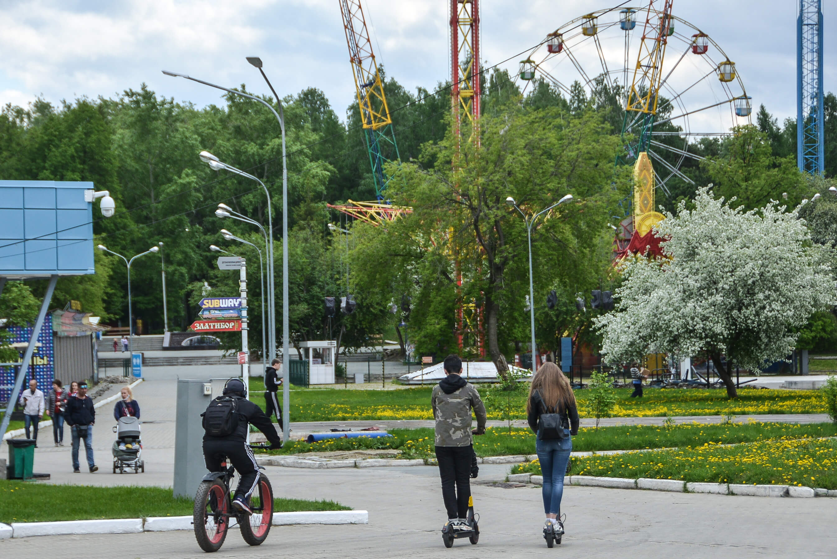 Главное место отдыха екатеринбуржцев.