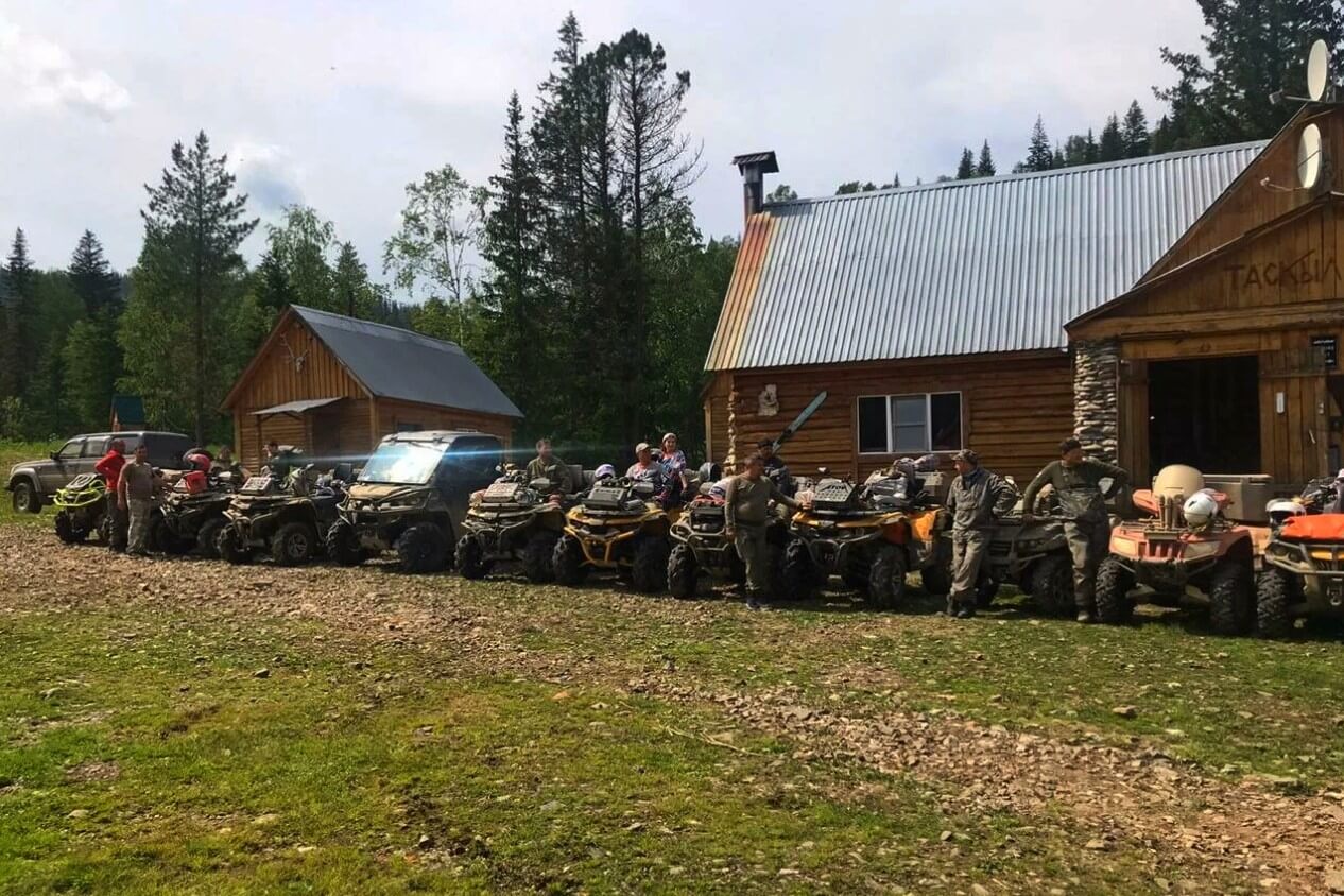 Построение квадроциклов, подготовка к поездке.