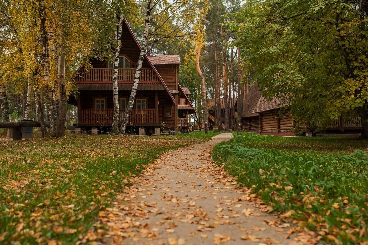 Отдых в настоящей русской деревне.