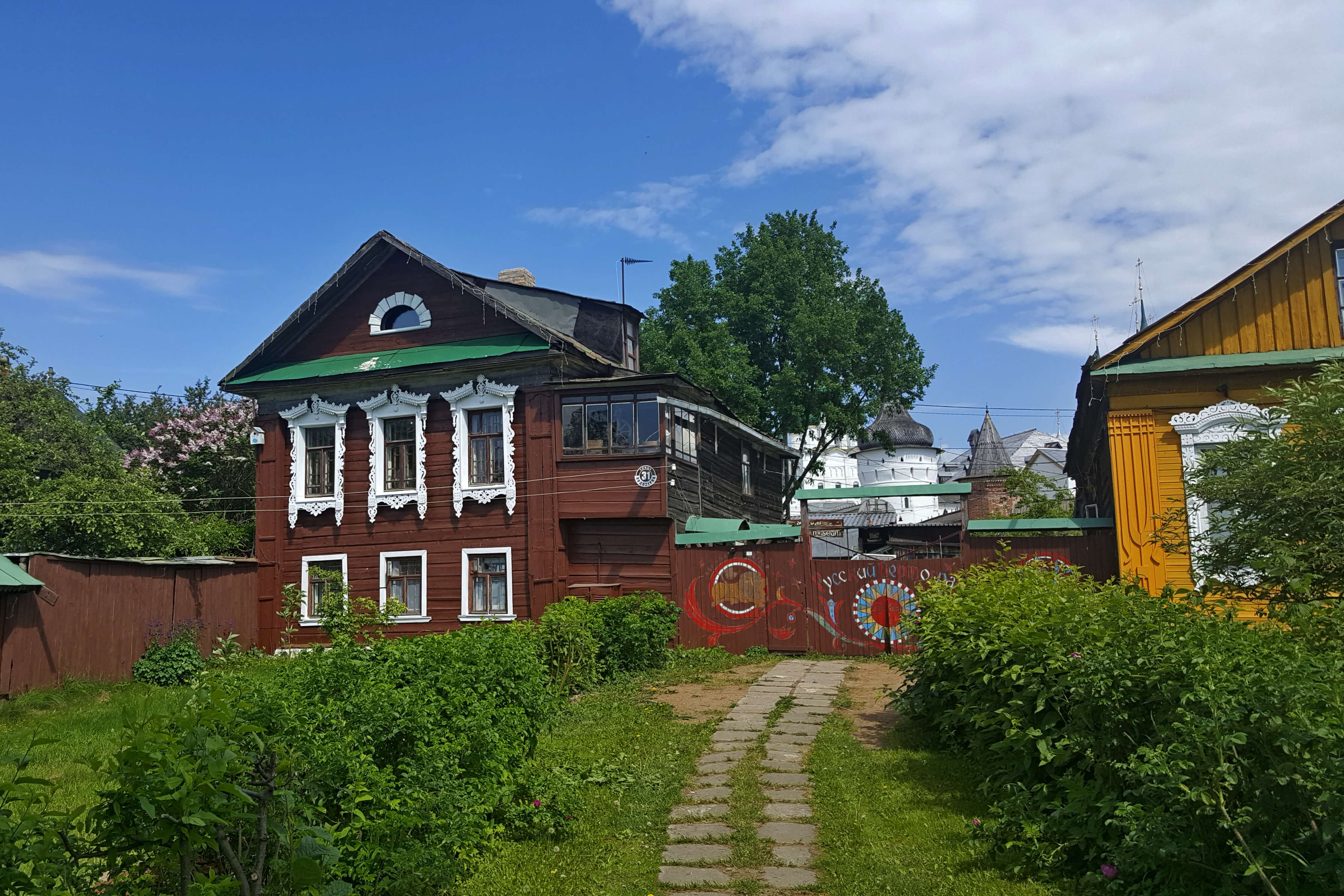 Деревенский дом-отель.